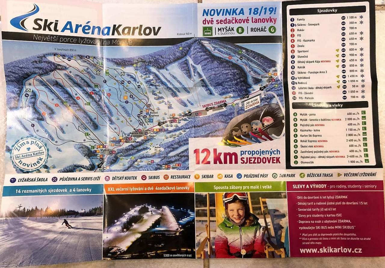 Vila V Jesenikach Bridlicna Exteriér fotografie